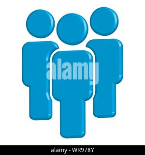 icona della gente Illustrazione Vettoriale