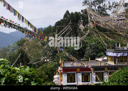 Boudhanath è uno stupa di Kathmandu, Nepal. Foto Stock