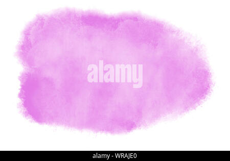 Digital soft rosa pastello acquerello splash sfondo dipinto Foto Stock