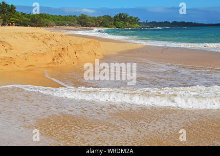 Makena Beach a Maui Foto Stock