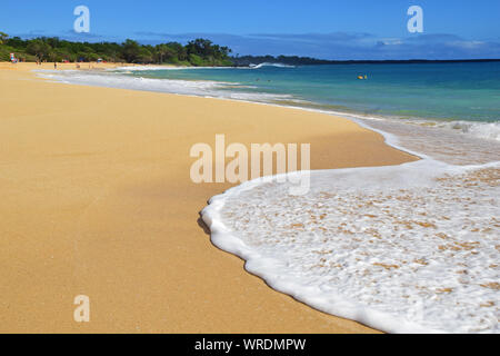 Makena Beach a Maui Foto Stock