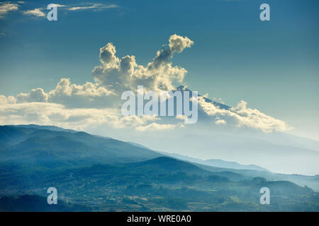 El Teide vulcano. Tenerife, Isole Canarie. Spagna Foto Stock