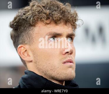 Luca WALDSCHMIDT (GER) calcio Laenderspiel, Campionato Europeo di qualificazione, Germania (GER) - Paesi Bassi (NED) 2: 4, su 06/09/2019 ad Amburgo / Germania. € | Utilizzo di tutto il mondo Foto Stock