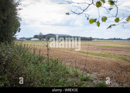 Bovingdon Airfield in Hertfordshire 10 Settembre 2019 Foto Stock