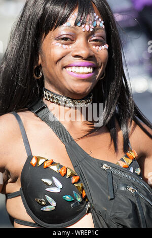 Hackney West Indian Carnival Londra Foto Stock