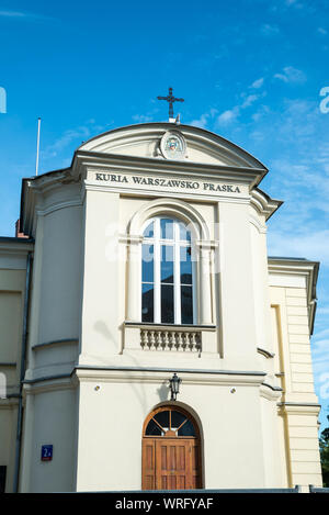 Sede di diocesi Cattolica Romana di Warszawa-Praga, Varsavia, Polonia Foto Stock