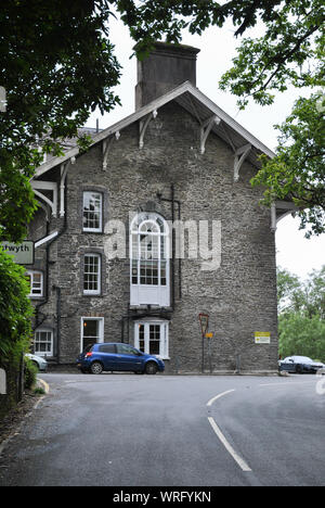 L'Hotel Al Ponte del Diavolo, Wales, Regno Unito Foto Stock