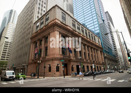 Northern Trust headquarters building Chicago Illinois USA Foto Stock