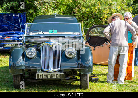 Classic Car Show, Hinton bracci, Cheriton, Hampshire, Regno Unito Foto Stock