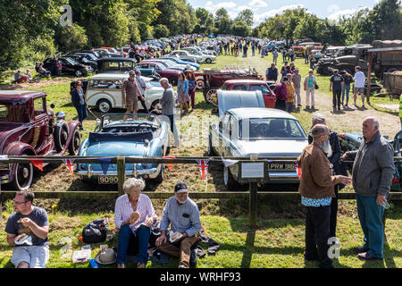 Classic Car Show, Hinton bracci, Cheriton, Hampshire, Regno Unito Foto Stock