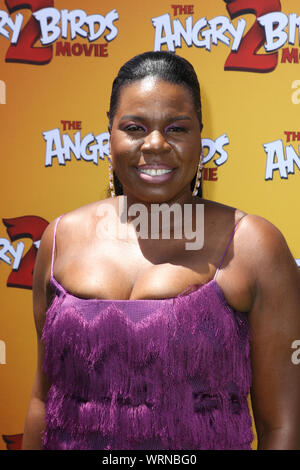 Premiere di Columbia Pictures 'Angry Birds Movie 2' al Regency Theatre di Westwood a Los Angeles, la California il 10 agosto 2019 con: Leslie Jones dove: Los Angeles, California, Stati Uniti quando: 10 Ago 2019 Credit: Sheri Determan/WENN.com Foto Stock