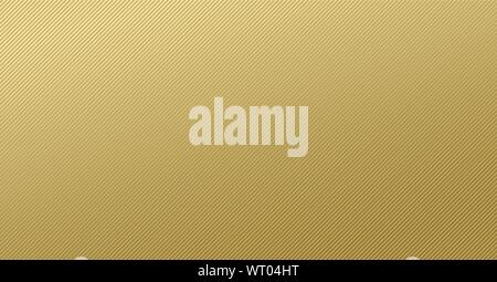 Golden linee diagonali dello sfondo. Il lusso del vettore modello di configurazione Illustrazione Vettoriale