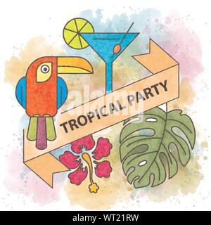 Estate 51 Illustrazione Vettoriale