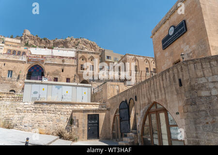 Mardin Vecchia città nel sud-est della Turchia - paesaggio Foto Stock