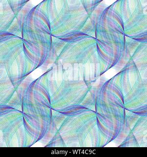 Seamless computer astratto generato fractal design pattern Illustrazione Vettoriale