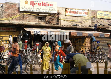 La Vecchia Delhi, Varanasi, India Foto Stock