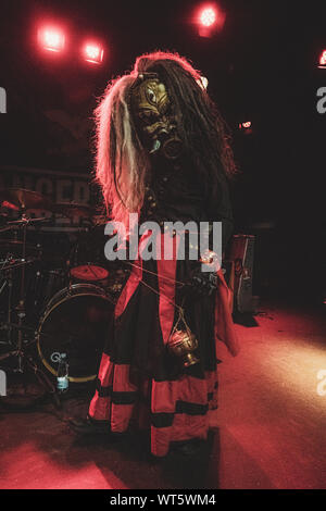 Copenhagen, Danimarca. 22nd, marzo 2019. Il Nepalese banda metallica lato inferiore esegue un concerto dal vivo in Hotel Cecil in Copenhagen. (Photo credit: Gonzales foto - Nikolaj Bransholm). Foto Stock