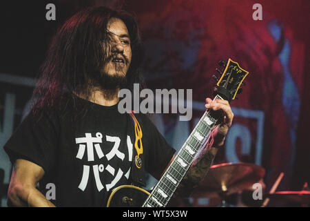 Copenhagen, Danimarca. 22nd, marzo 2019. Il Nepalese banda metallica lato inferiore esegue un concerto dal vivo in Hotel Cecil in Copenhagen. (Photo credit: Gonzales foto - Nikolaj Bransholm). Foto Stock