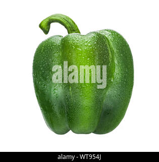 Ortaggi freschi, peperoni gialli, di grandi dimensioni, giallo rosso, sfondo , shutterstock, rosso verde Foto Stock