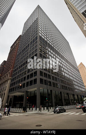 Dirksen Federal Courthouse Centro Federale di Chicago, Illinois, Stati Uniti d'America Foto Stock