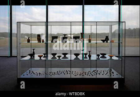 Sainsbury Centre di arti visive, UEA, Norwich, Norfolk, Inghilterra Foto Stock