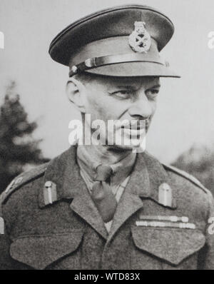 Il generale Sir Miles Christopher Dempsey (1896 - 1969) era un alto ufficiale dell'esercito britannico, comandante britannico della seconda armata. Foto Stock