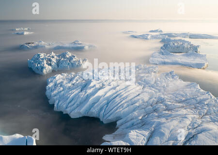 Splendido paesaggio in Groenlandia Foto Stock