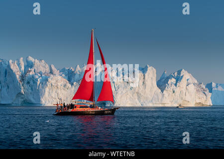 Splendido paesaggio in Groenlandia Foto Stock