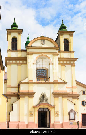 Ivano-Frankivsk: Precarpathian Art Museum (ex chiesa parrocchiale di Maria Vergine), Piazza Sheptytsky in , Ivano-Frankivsk, Oblast di Ucraina Foto Stock