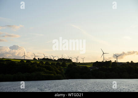 Royd Moor Reservoir, nr Penistone, Yorkshire, Regno Unito Foto Stock