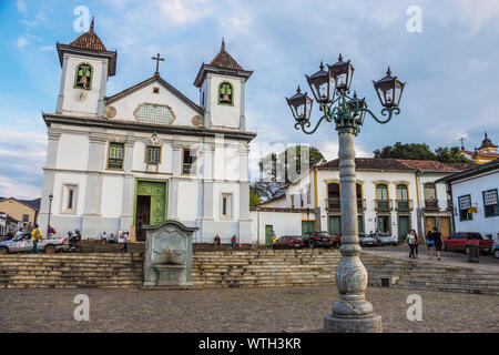 Catedral Basílica de Nossa Senhora da Assunção,Basilica Cattedrale Madonna Assunta, Mariana, Minas Gerais, Brasile Foto Stock