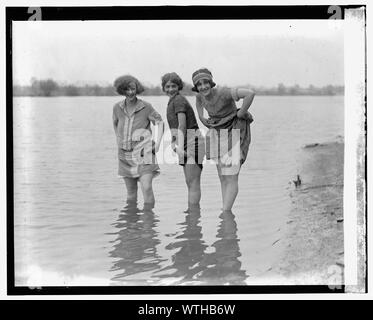 Modelli, nello Stato di Washington, la sfilata di moda, [5/7/24] Foto Stock