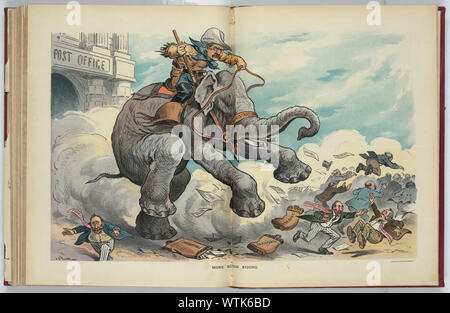 Più ruvida / equitazione J.S. Pughe. Foto Stock