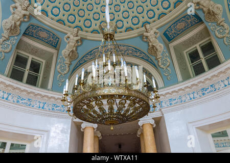 Palazzo Mezotne interno, Lettonia Foto Stock