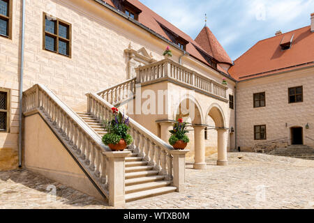 Il castello di Bauska, Lettonia Foto Stock