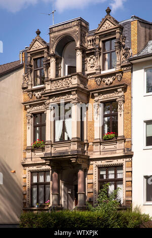 Casa sulla strada Sachsenring nel quartiere Suedstadt, Colonia, Germania. Haus am Sachsenring in der Suedstadt, Koeln, Deutschland. Foto Stock