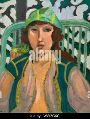 Donna in abiti orientali, Henri Matisse, 1919, Foto Stock