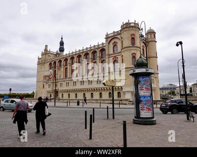 Chateau, Saint-Germain-en-Laye, Francia Foto Stock