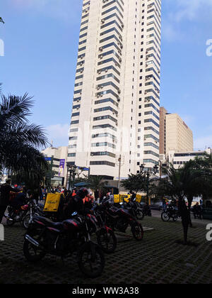 Centro Civico, per anni il più alto edificio in Lima Peru Foto Stock