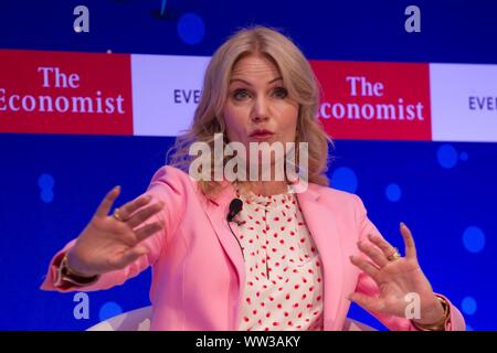 Ex primo ministro danese Helle THORNING-SCHMIDT Foto Stock