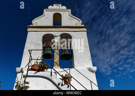 Penisola di Kanoni, Corfù, Grecia. Foto Stock