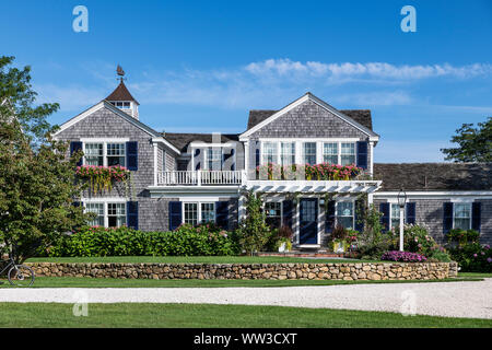 Splendidamente mantenuta beach house, Centreville, Cape Cod, Massachusetts, STATI UNITI D'AMERICA. Foto Stock