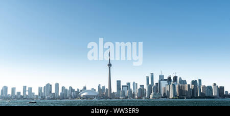 Toronto skyline della città, Ontario, Canada Foto Stock