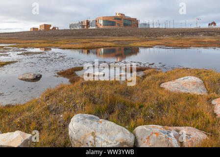 Alta Canadese Artico Stazione di ricerca in Cambridge Bay, Nunavut, Canada Foto Stock