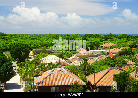 Isola di Taketomi Prefettura di Okinawa in Giappone Foto Stock