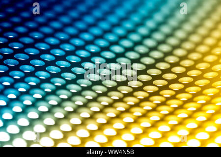 Metallo colorato sfondo del foglio. Foto Stock