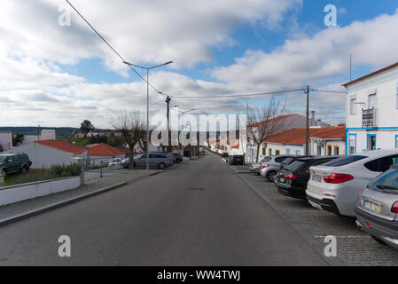 Strade di Arraiolos, Portogallo Foto Stock