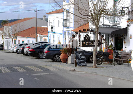 Strade di Arraiolos, Portogallo Foto Stock