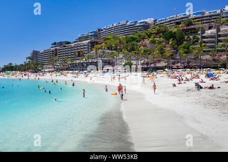 Anfi del Mar, Playa de la verga, Gran Canaria Isole Canarie Spagna Foto Stock