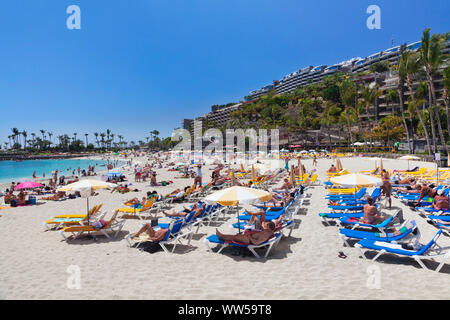 Anfi del Mar, Playa de la verga, Gran Canaria Isole Canarie Spagna Foto Stock